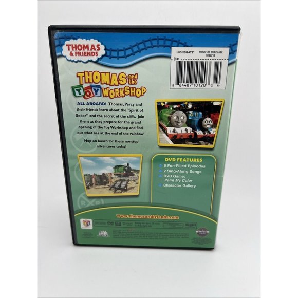 Thomas & Friends: Thomas and the Toy Workshop (DVD). B1 - Picture 3 of 3